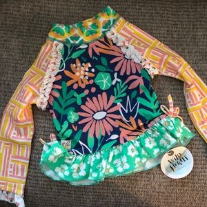 NWT Wildflowers Rashguard